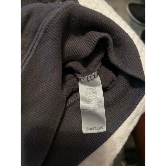 Garage Men's Size XS Sweatshirt Jacket Dark Gray Hood Full Zip Barcelona Spain - Picture 5 of 5